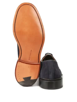 Derby Robert in camoscio navy