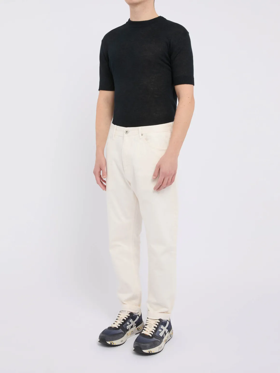 Devis White Denim Jeans