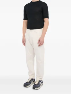 Devis White Denim Jeans