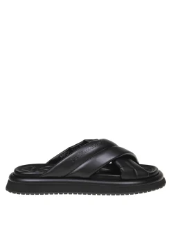 Dolce & gabbana ciabatta in pelle