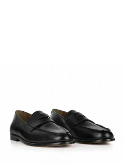 Doucals Mocassino Nero In Pelle