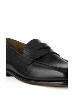 Doucals Mocassino Nero In Pelle