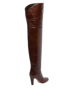 E Brown Eve Pump Boots