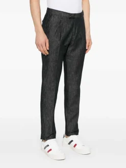 Eleganti pantaloni blu casuali