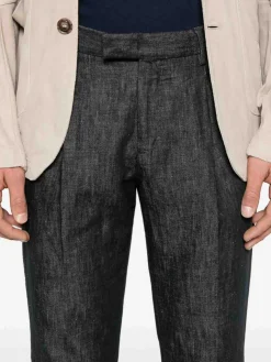 Eleganti pantaloni blu casuali