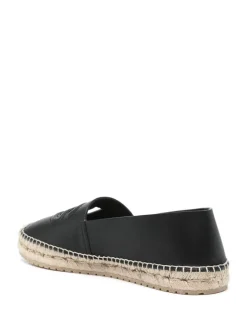 Espadrillas Con Logo In Rilievo