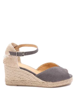 Espadrillas con zeppa `Bianca/6/002`