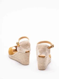 Espadrillas con zeppa `Bianca/6/002`
