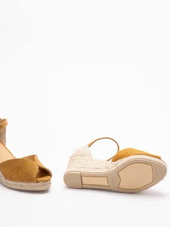 Espadrillas con zeppa `Bianca/6/002`