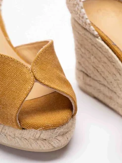 Espadrillas con zeppa `Bianca/6/002`