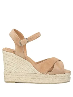 Espadrillas con zeppa in rafia Blaudell