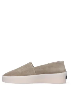 Espadrillas In Pelle Scamosciata