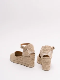 Espadrilles Carol con zeppa e cinturino