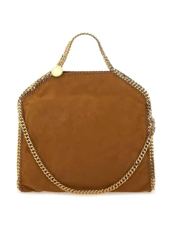 Falabella piega sopra la borsa