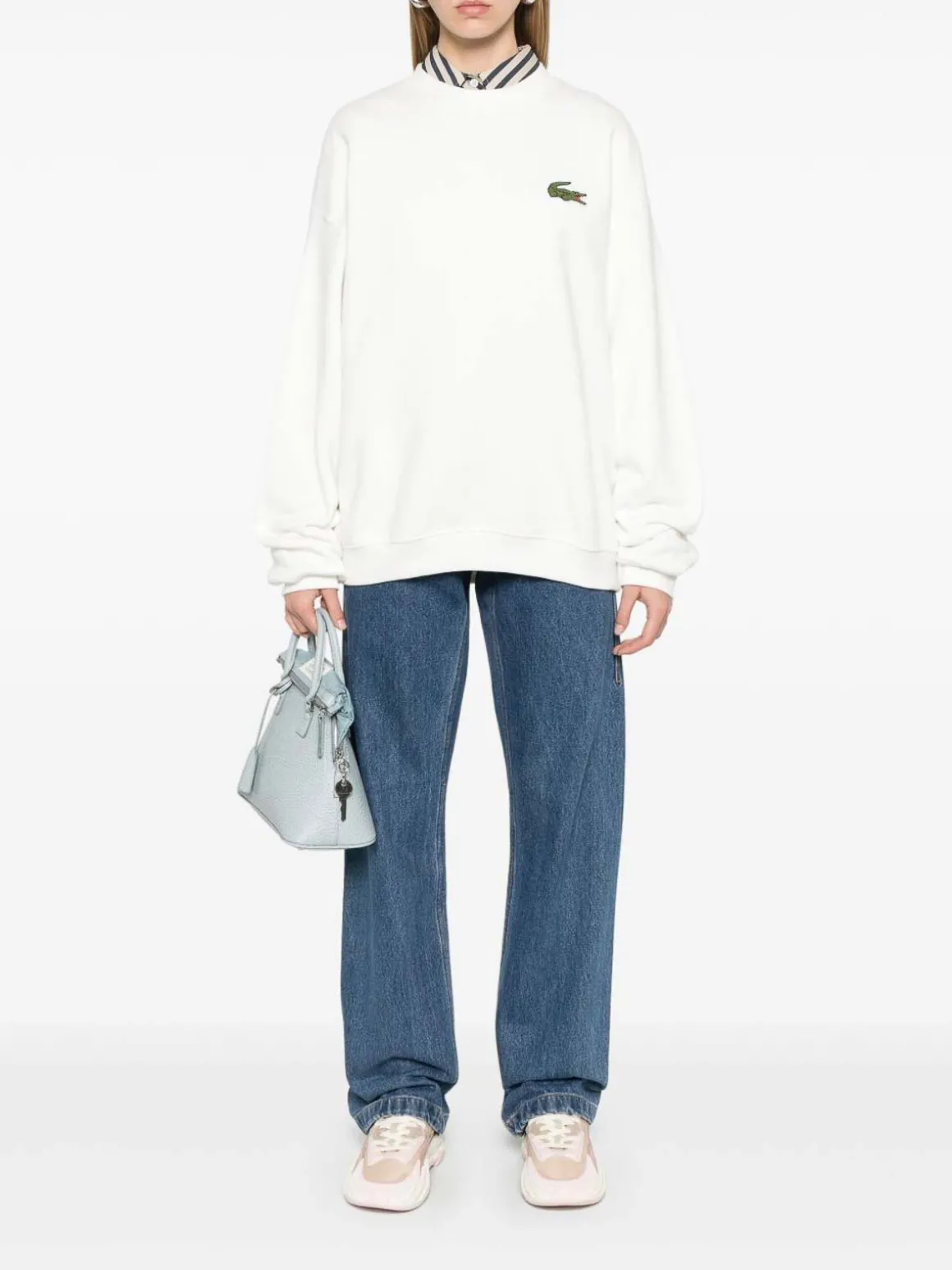 Felpa bianco unisex
