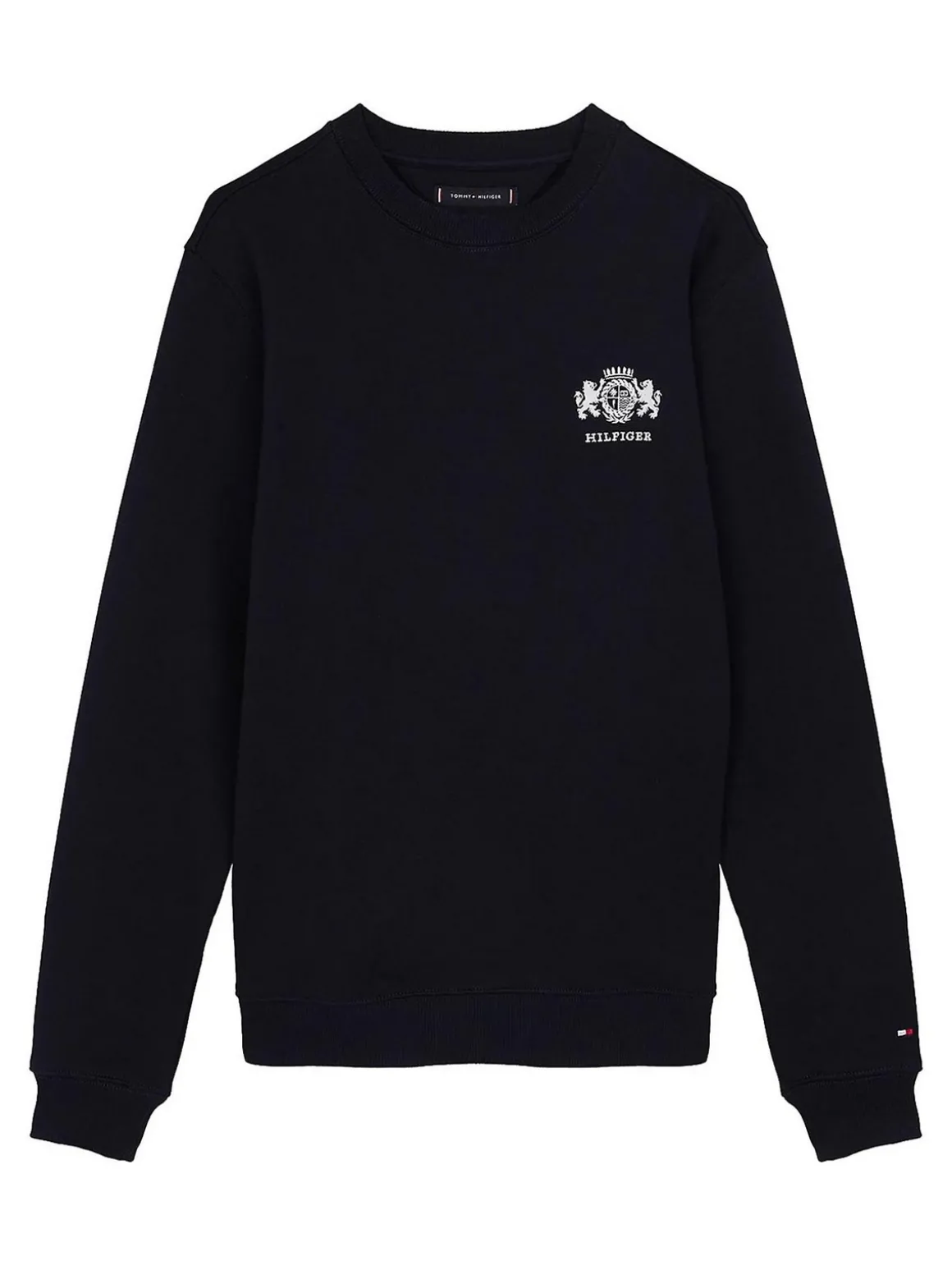 Felpa Girocollo Blu Navy