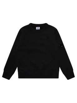 Felpa in cotone nero