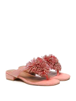 Flip Flops con pom pom
