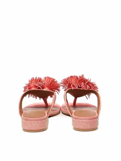 Flip Flops con pom pom