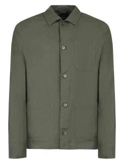 Forest Green Linen Outshirt