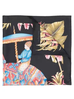 Foulard in seta stampata