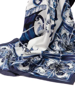 Foulard stampa floreale