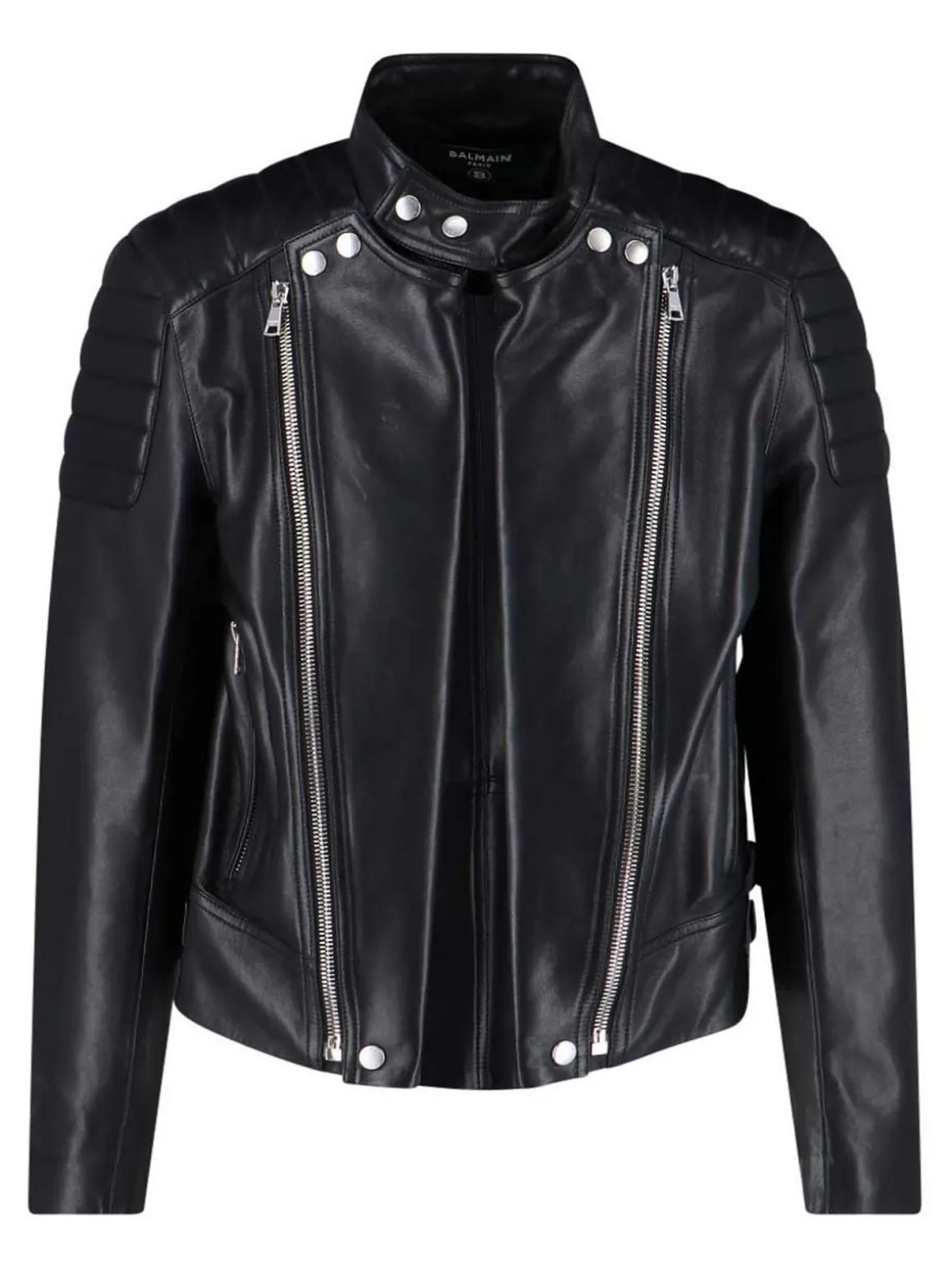 Giacca Biker In Pelle