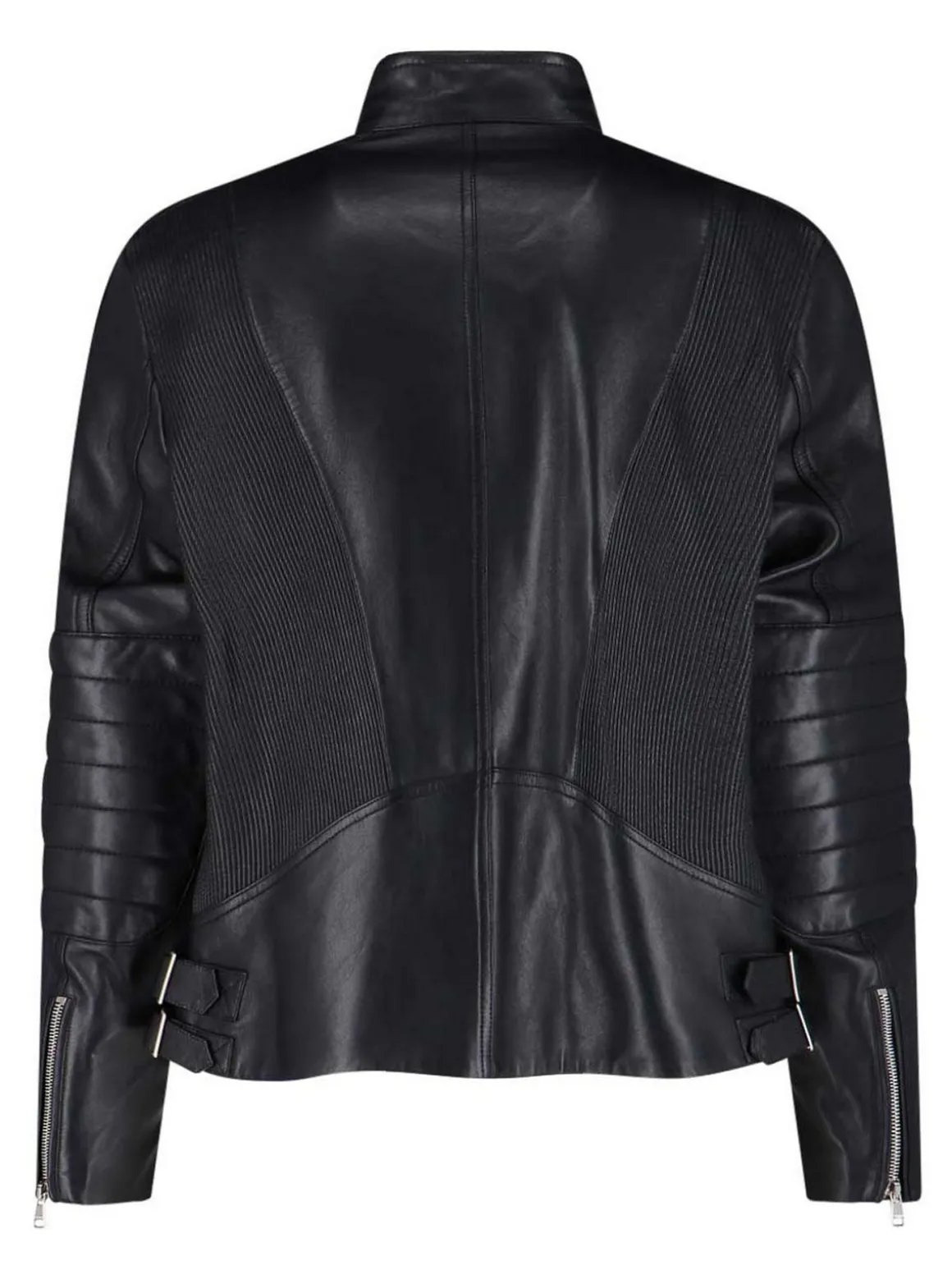 Giacca Biker In Pelle