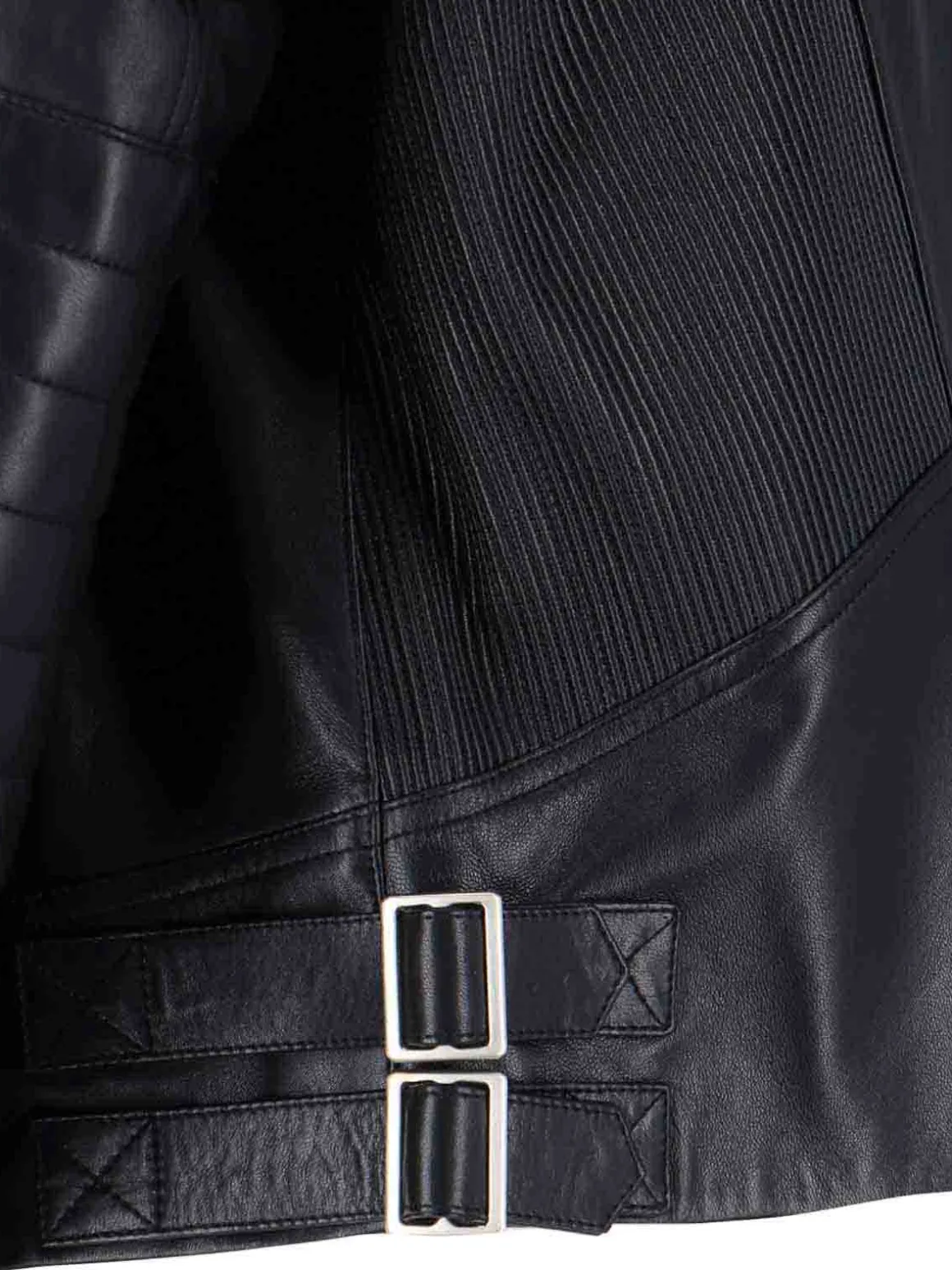 Giacca Biker In Pelle