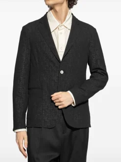 Giacca blazer a petto singolo