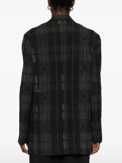 Giacca blazer a petto singolo