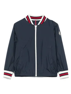 Giacca blu navy con logo