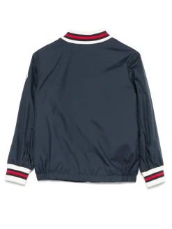 Giacca blu navy con logo