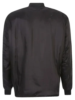 Giacca bomber asimmetrica