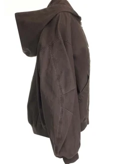 Giacca bomber di gabardina di cotone