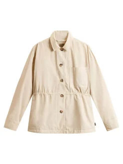 Giacca da camicia di cotone