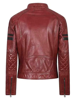 Giacca da moto in pelle walkora