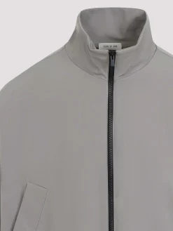 Giacca da pista ventilata al collo alto