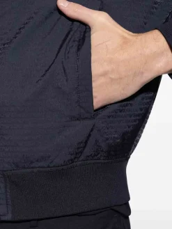 Giacca del bomber in nylon
