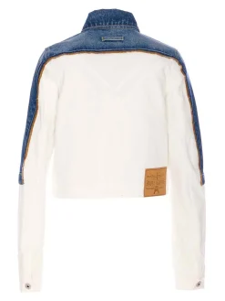 Giacca di denim Petit Grand Trompe Loeil