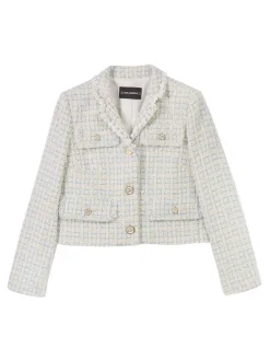 Giacca in cotone twill corta