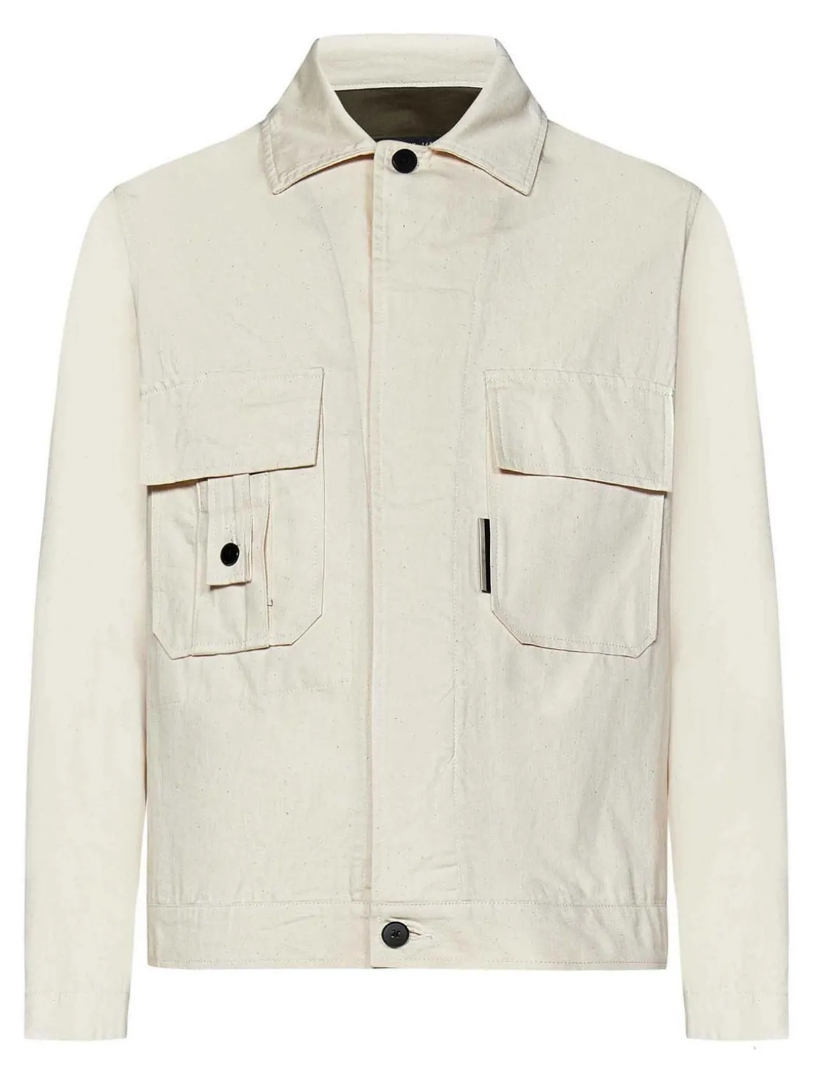 Giacca in denim bianco