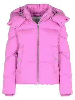 Giacca in poliammide alsea fucsia