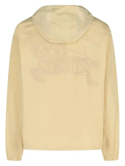 Giacca in poliammide crema