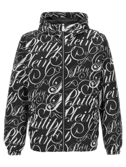 Giacca logo all-over