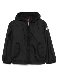 Giacca nera con logo