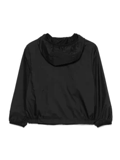 Giacca nera con logo