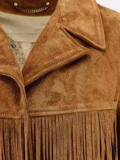 Giacca Olinda In Suede