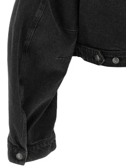 Giacca oversize di denim