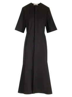 Godet Midi Dress